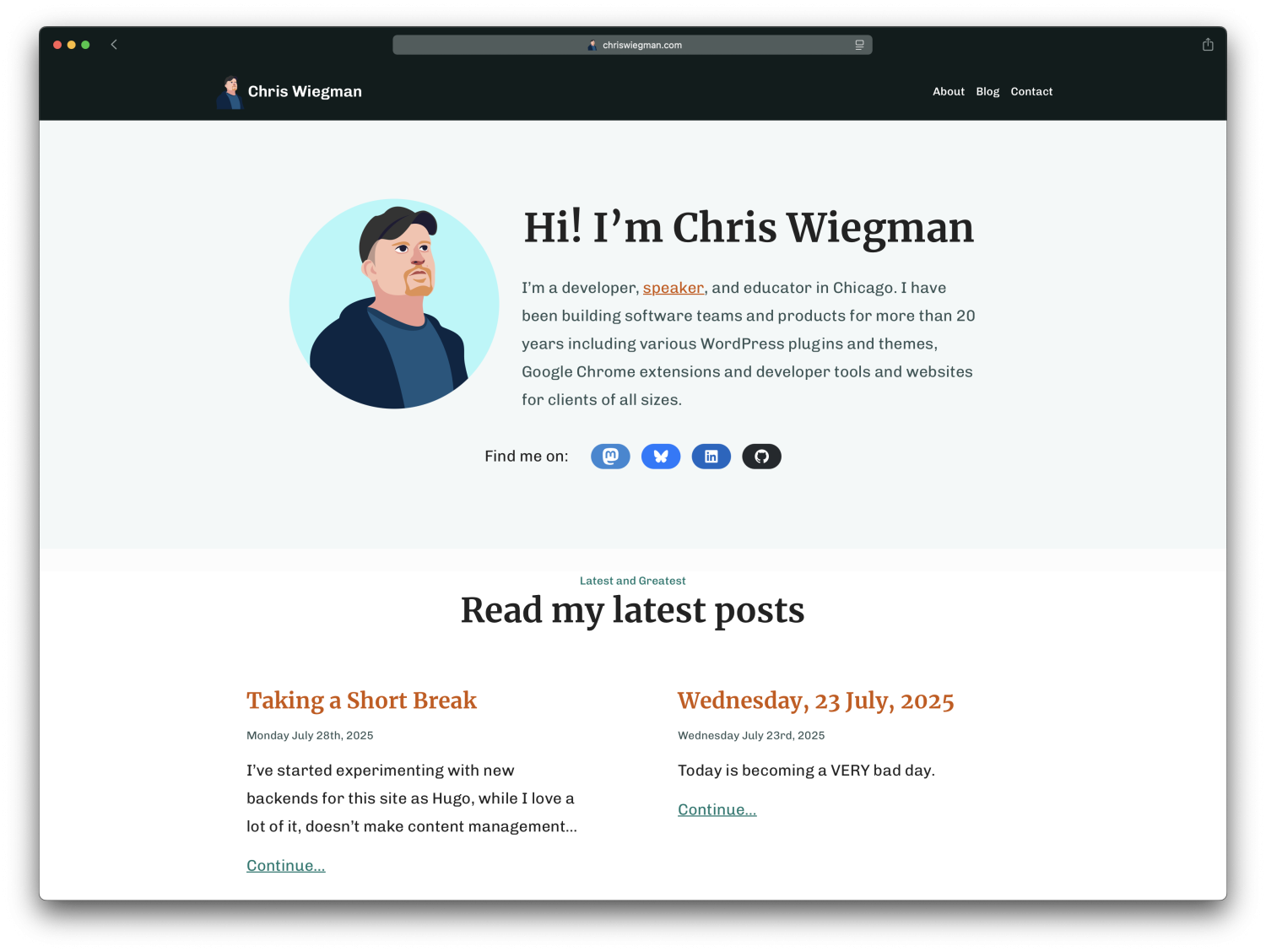 A New Site For Better Content Management