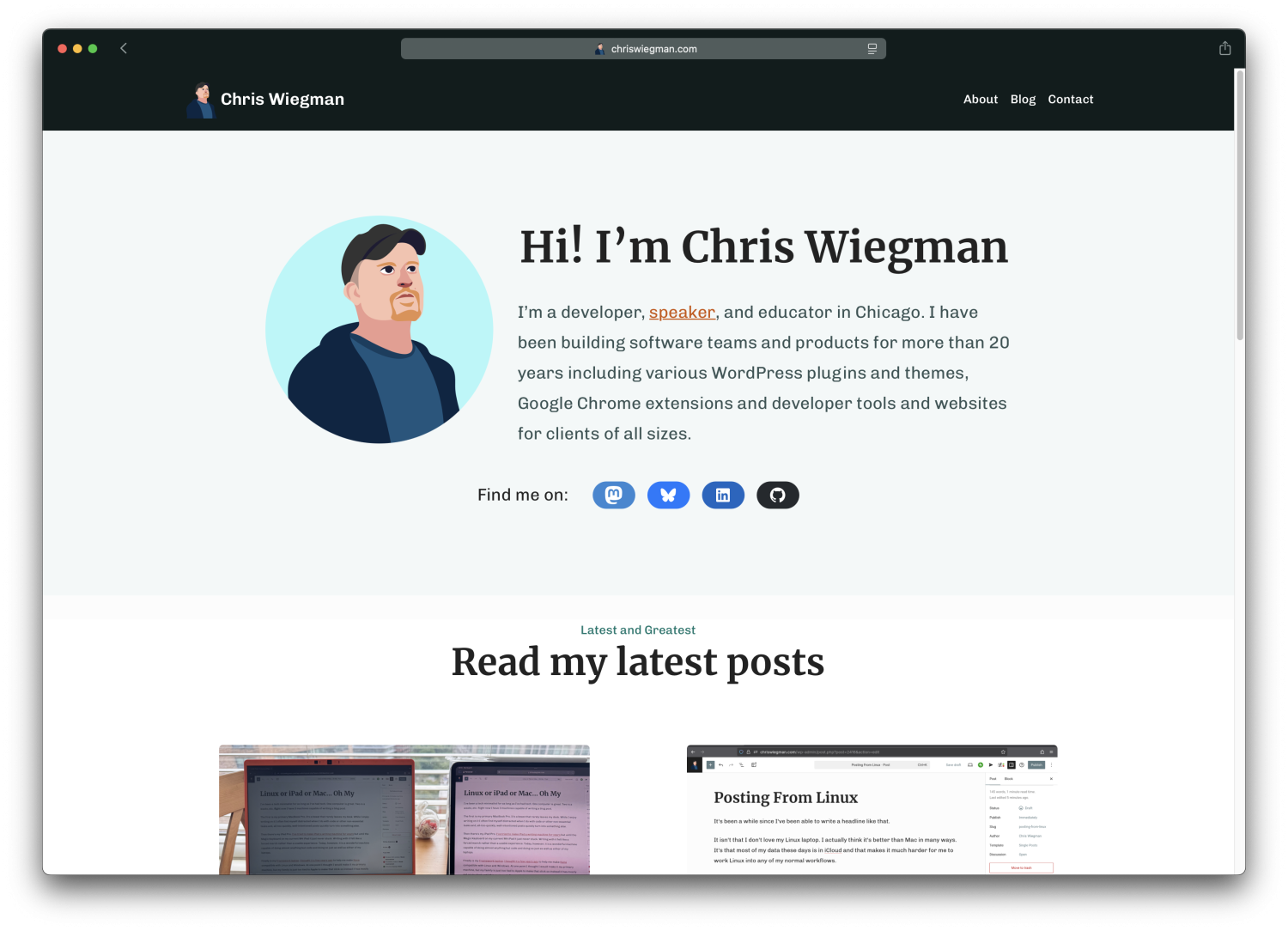 One Week with a CMS