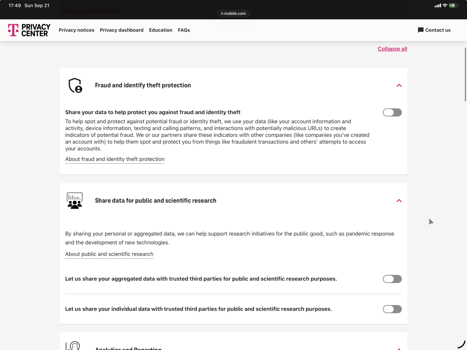 New phone? It’s time to review your privacy settings