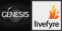 LiveFyre and Genesis Logo