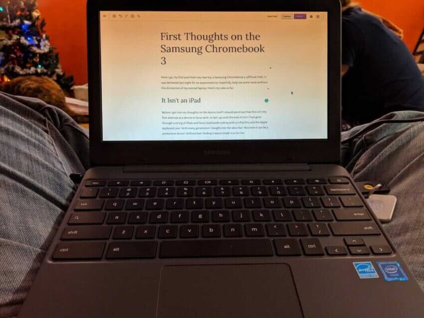 First Thoughts on the Samsung Chromebook 3